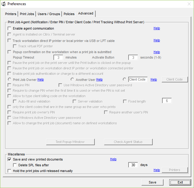 keep printed document