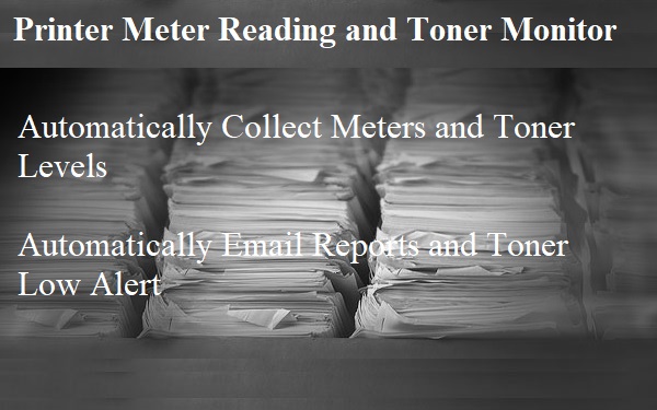 printer counter reading