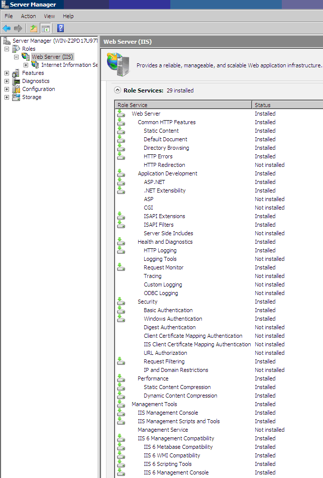 printer manager web